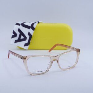 Marc Jacobs MARC 598 0R83 00 Cat Eye Eyeglasses 54mm – Transparent Orange Beige